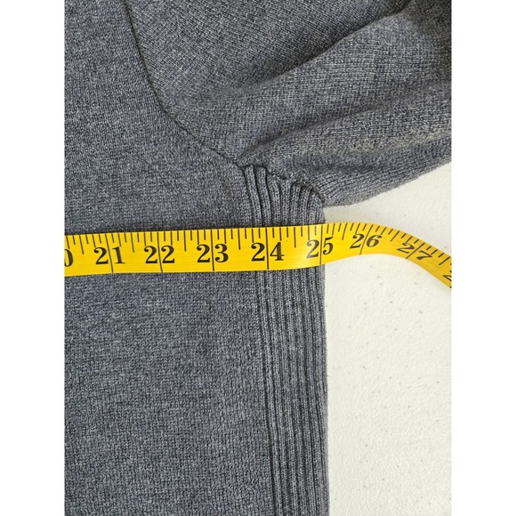 Eddie Bauer Men's XL‎ Gray Mediumweight Thick Long Sleeve Crew Neck Knit Sweater - Picture 10 of 14